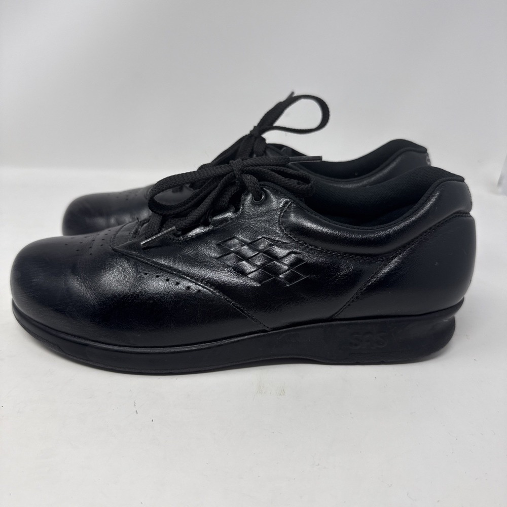 SAS Free Time Black Women's Walking Comfort Shoes Size 7 N Narrow